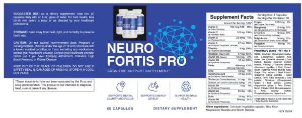 Neuro Fortis PRO
