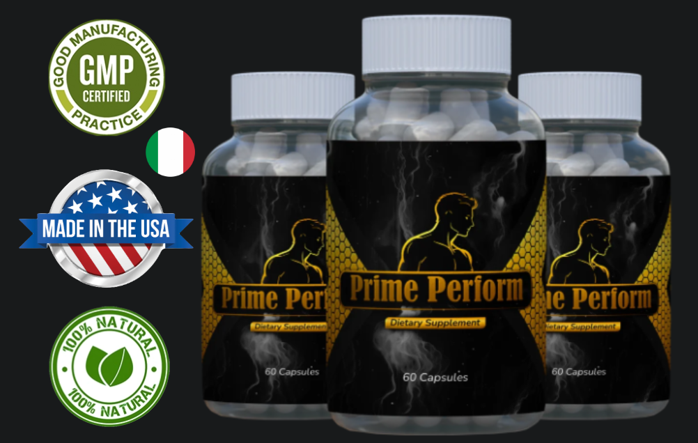 Prime Perform Integratore Maschile ad Alta Potenza